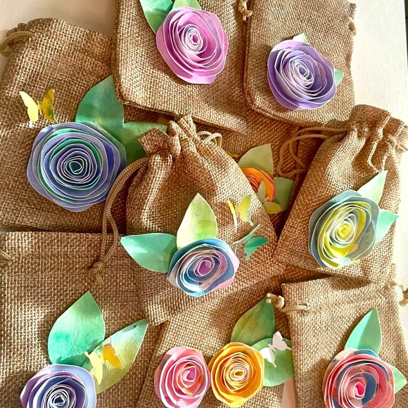 Hand Crafted Other - mystery bundle burlap gift bags